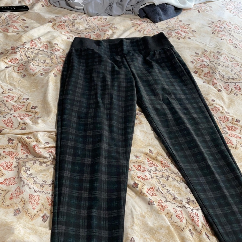Plaid pants